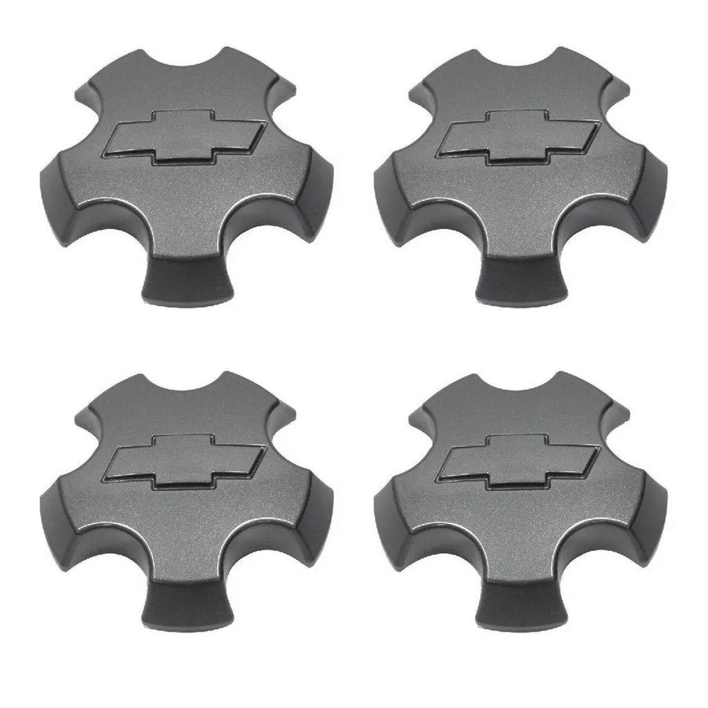 Jogo Calota Miolo Roda Tornado Grafite S10 S-10 Rodeio Blazer !!!! em Oferta na Shopee