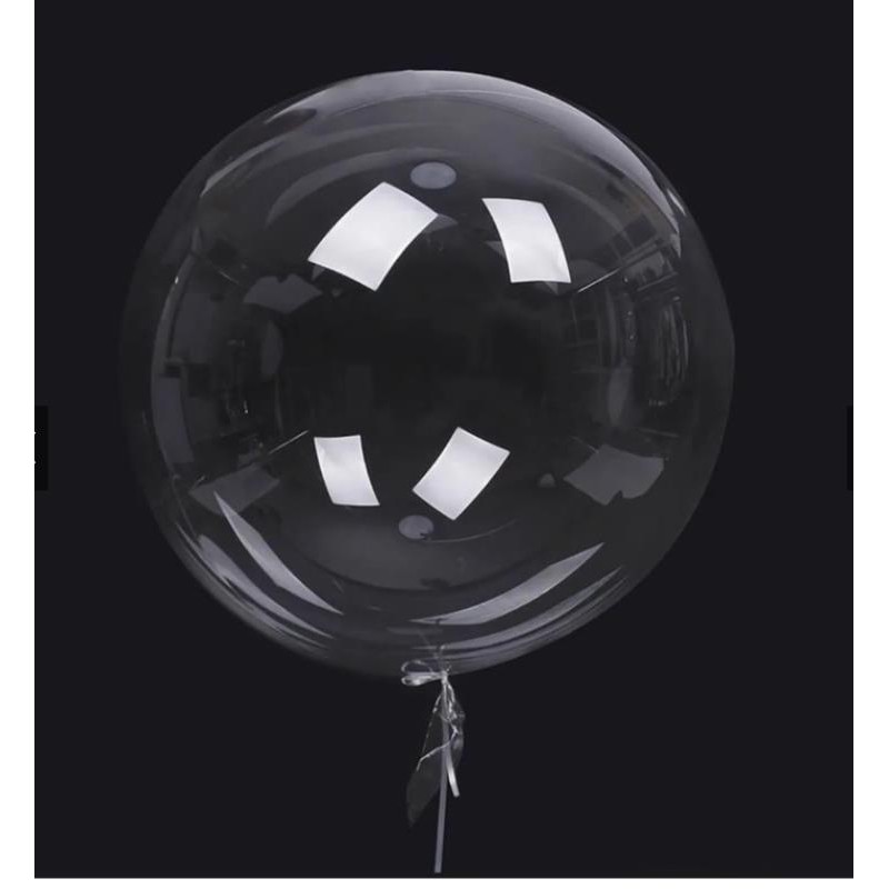 Kit 5 Balao Bobo Bubble transparente em Oferta na Shopee