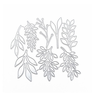 Folhas Corte Metal Morre Stencil Álbum Scrapbooking Modelo Cartão Molde Embossing em Oferta na Shopee