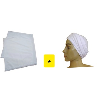 Pano De Costas Umbanda Candomblé + Pano De Cabeça Ojá