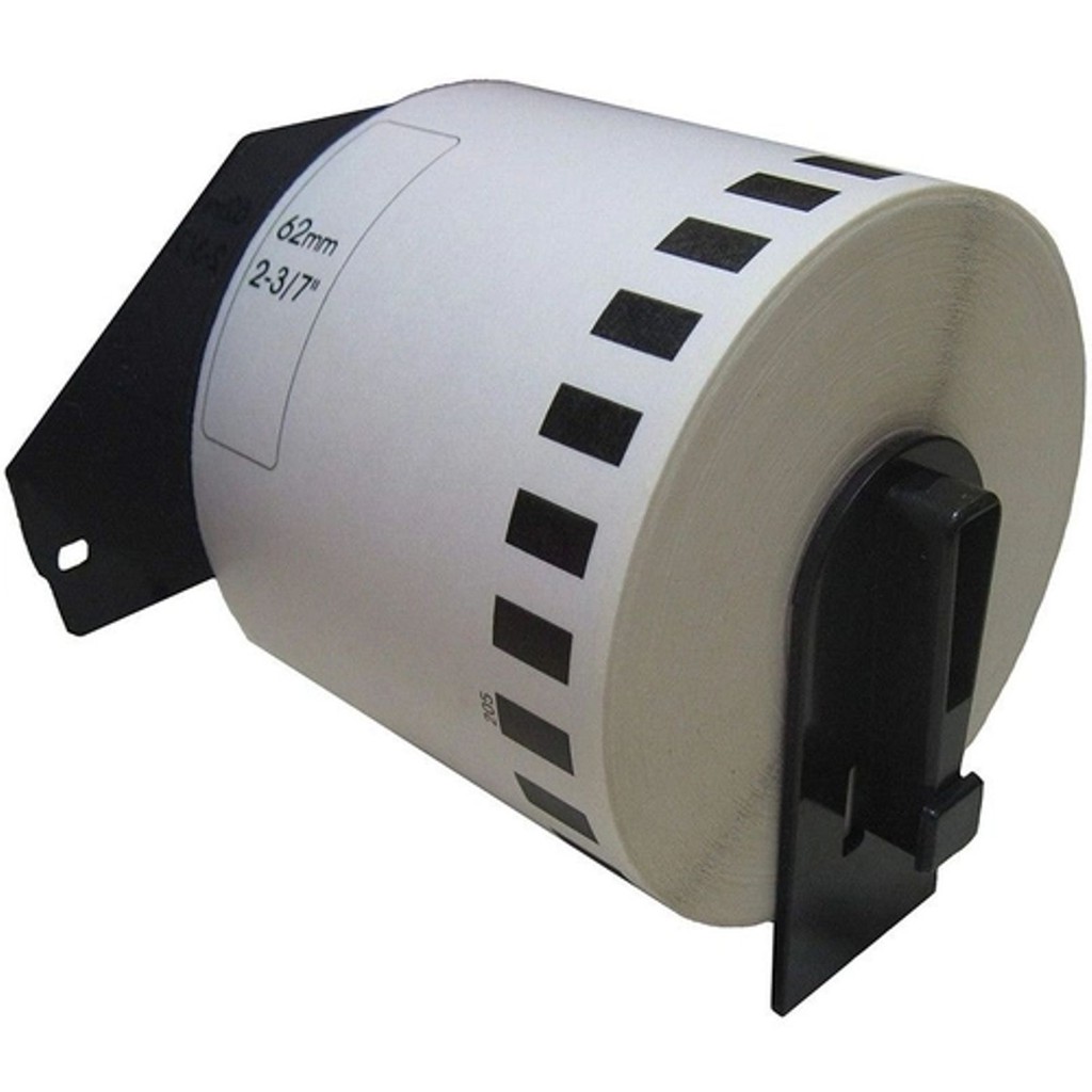 1 Rolo Etiqueta DK2205 DK 2205 Com Suporte