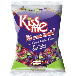Bala Kiss me Sortida 500gr - Santa Rita em Oferta na Shopee