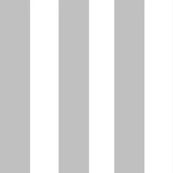Papel de Parede Adesivo Listras Cinza e Branco Vertical Meia Parede