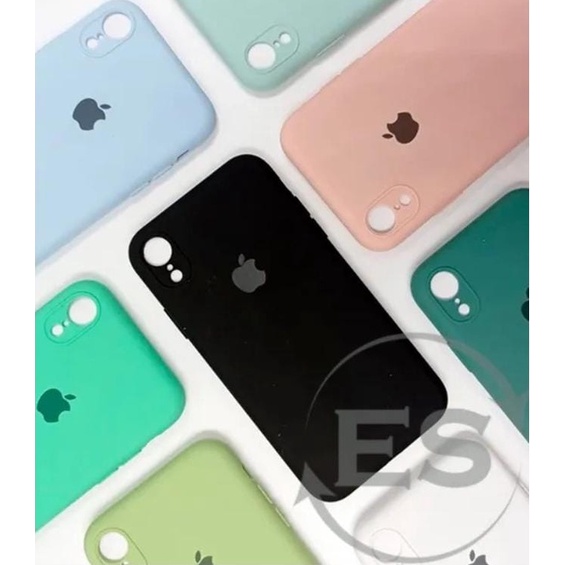 Capinha IPHONE XR  Proteção câmera  fechada cobertura completa silicone