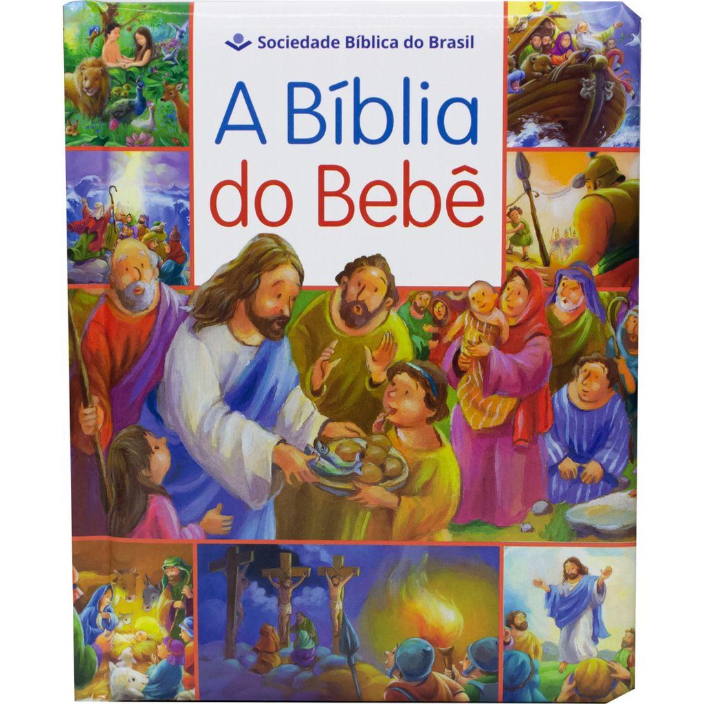 A Bíblia do Bebê | Capa Almofadada em Oferta na Shopee