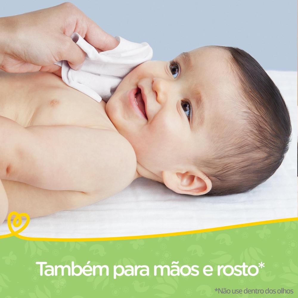 Detalhes do Kit Lenços Umedecidos Pampers Lavanda com 576 Unidades