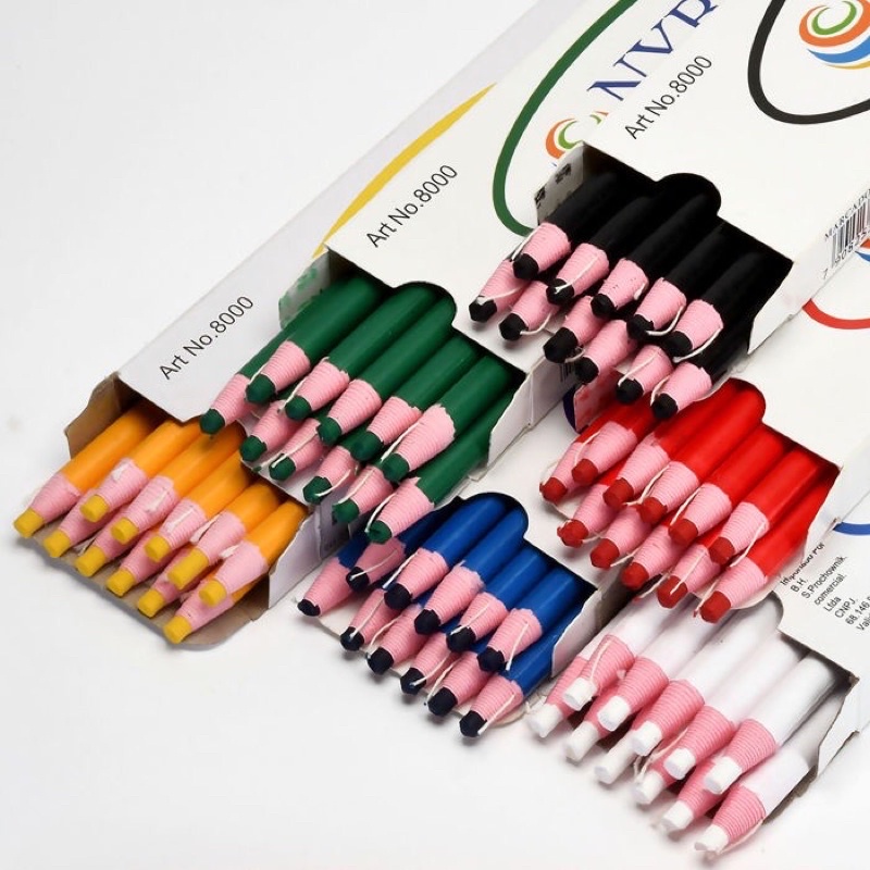 Lápis Giz Alfaiate Marcar Riscar Tecido Econômico em Oferta na Shopee