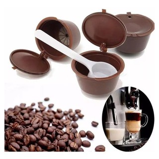Kit 1 Capsula Reutilizável Dolce Gusto + 1 Medidor