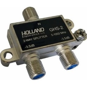 Divisor Holland Ghs-2 Ant. Vhf Uhf Net Tv Cabo 1x2 Saidas