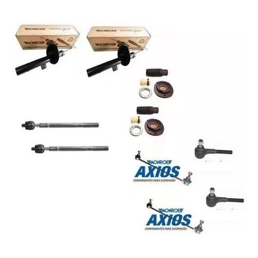 02 Amortecedores + Kit´s Peugeot 206/207 em Oferta na Shopee