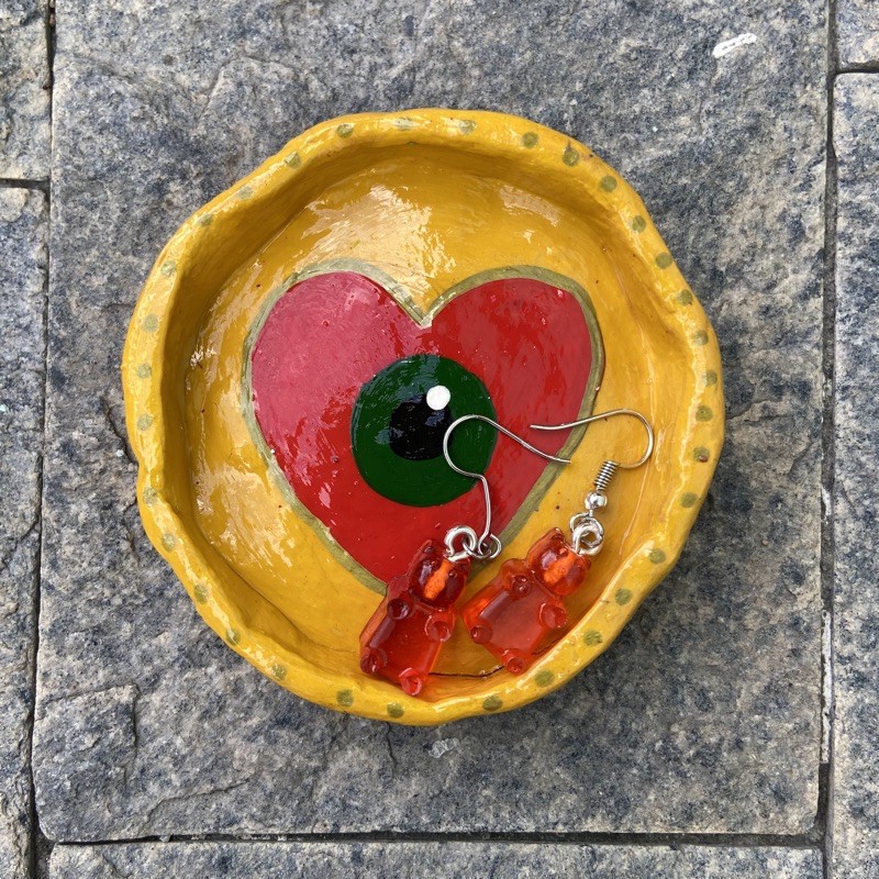 mini porta treco redondo