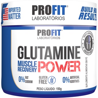 Glutamina Power Em Pó - Pote 150g - Profit