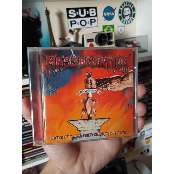 cd Massacration Gates of Metal Fried chicken of death (importado) Shopee Brasil