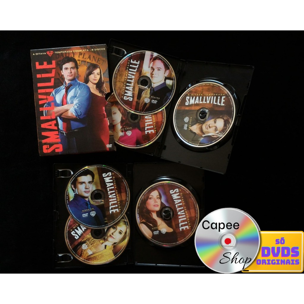 SMALLVILLE - A 8ª temporada completa em DVD
