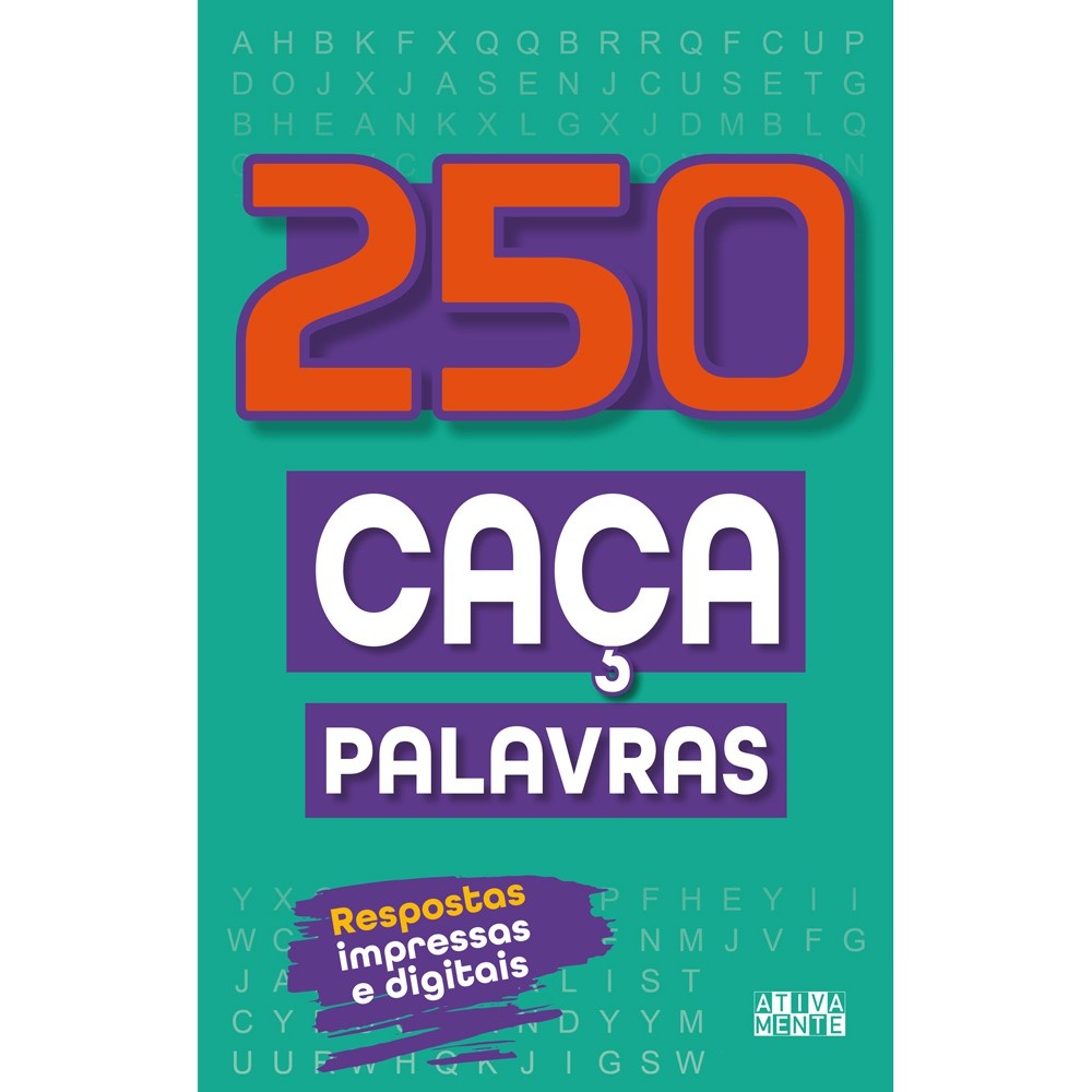 Livro - 250 caça-palavras em Oferta na Shopee