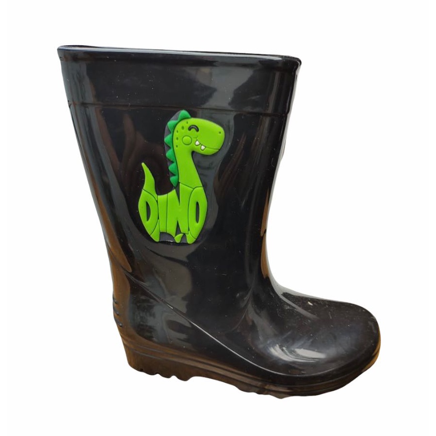 Bota Galocha Infantil Chuva Menino Confortável Macia Impermeável Palmilha