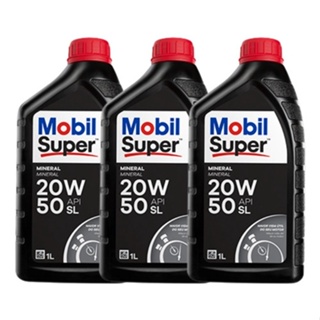 Kit 3 Óleos Mobil Super 20w50 Mineral Original Carro em Oferta na Shopee