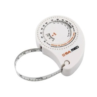 Fita Antropométrica Corporal Pamed 150cm com marcador de  IMC em Oferta na Shopee