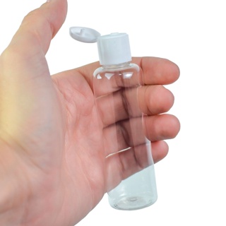 50 Mini Frascos de Plástico 60ml Cilíndrico com Tampa Fliptop P/ Lembrancinhas em Oferta na Shopee