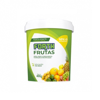 Fertilizante Para Frutas Frutíferas 400g FORTH em Oferta na Shopee
