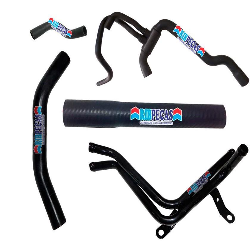 KIT MANGUEIRAS S10 2.2 96/ COM AR CONDICIONADO E AR QUENTE - 93249219 93273284 93249217 93217047 93217048 93249220