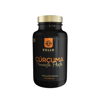 3x Cúrcuma com Pimenta preta extrato/ Piperina - 60 Cápsulas - Anti inflamatório natural e melhora da imunidade