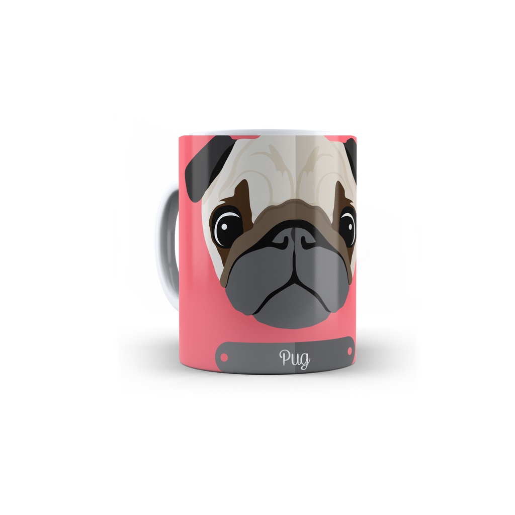 Caneca Personalizada Pug