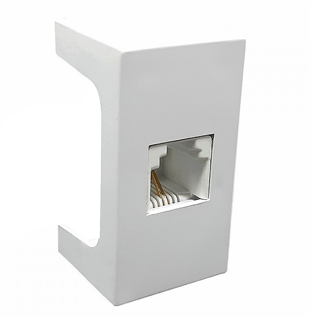 Modulo Rede Rj45 Cat5e Branco Home Blux em Oferta na Shopee