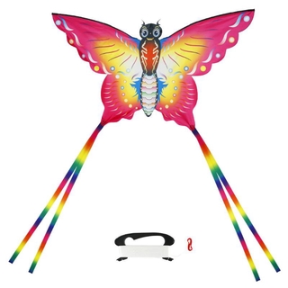 Download Nhjk Flying 3d Cartoon Butterfly Kite Children Outdoor Kids Toy Fun Activity Game Gift Shopee Brasil