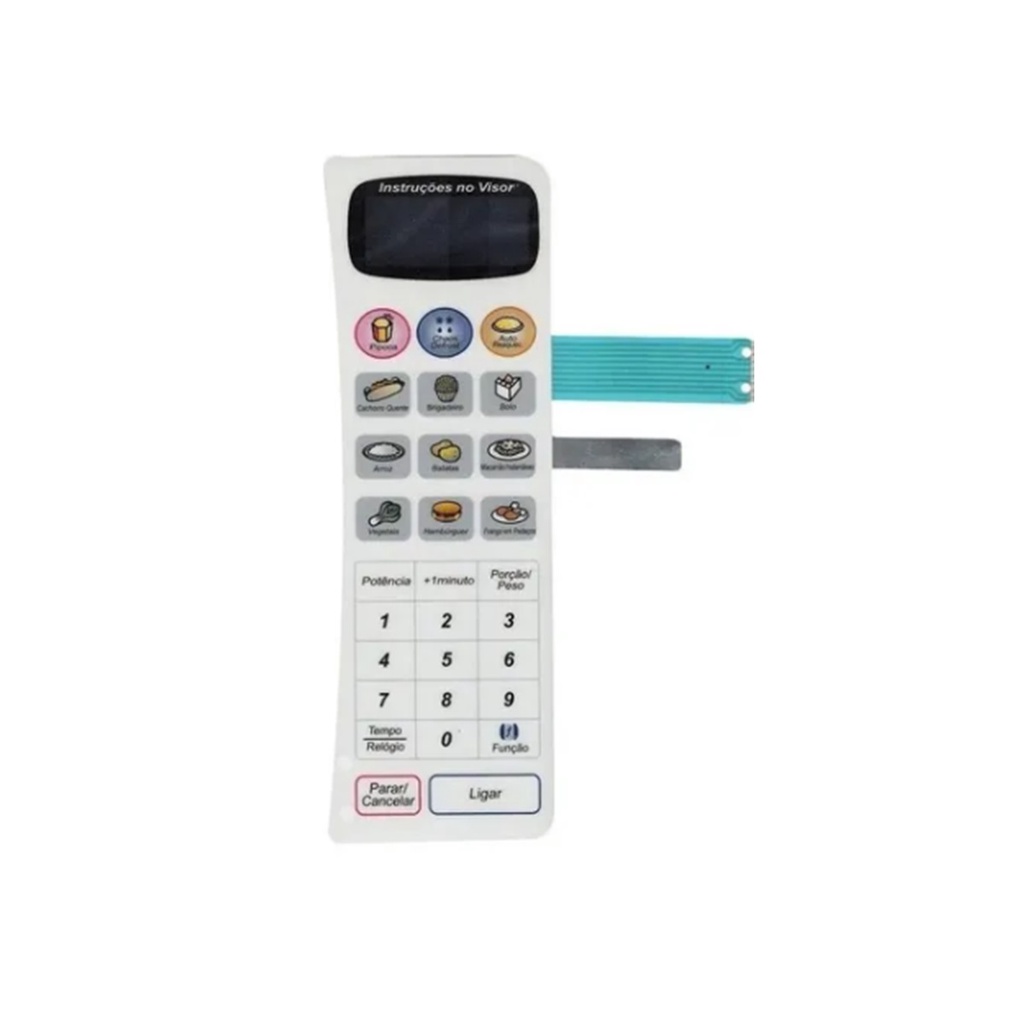 Membrana Teclado Microondas Panasonic Nn5658b Nn 5658 Junior Nova*