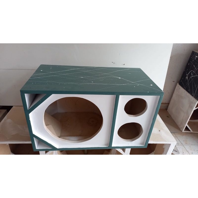 Caixa Full Trape de 12 " corneta e Tweeter