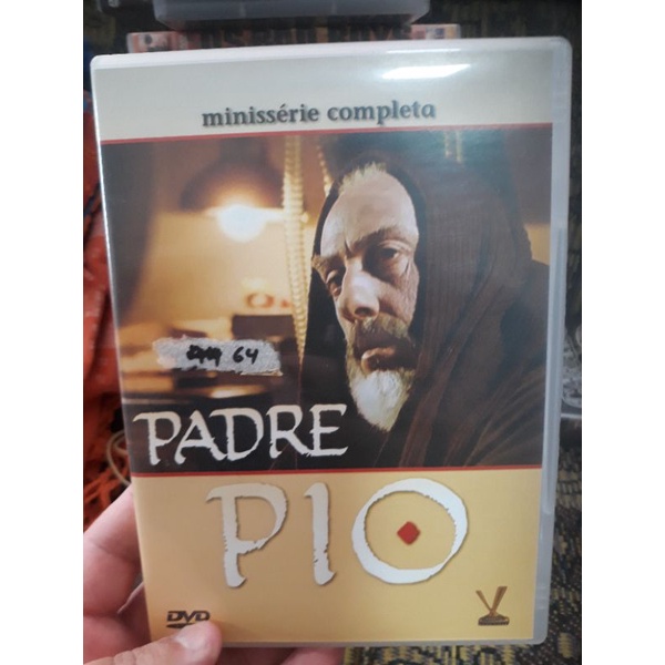 DVD PADRE PIO minissérie completa 180 minutos cinema italiano original raro