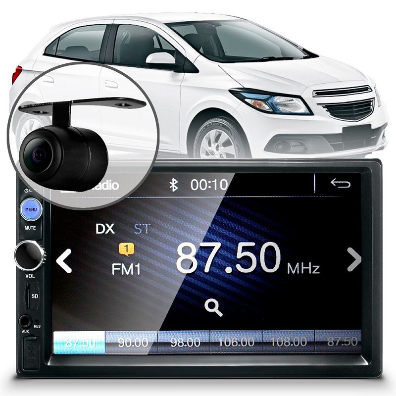 Central Multimídia Mp5 Ônix Joy Bluetooth Câmera Espelhamento em Oferta na Shopee