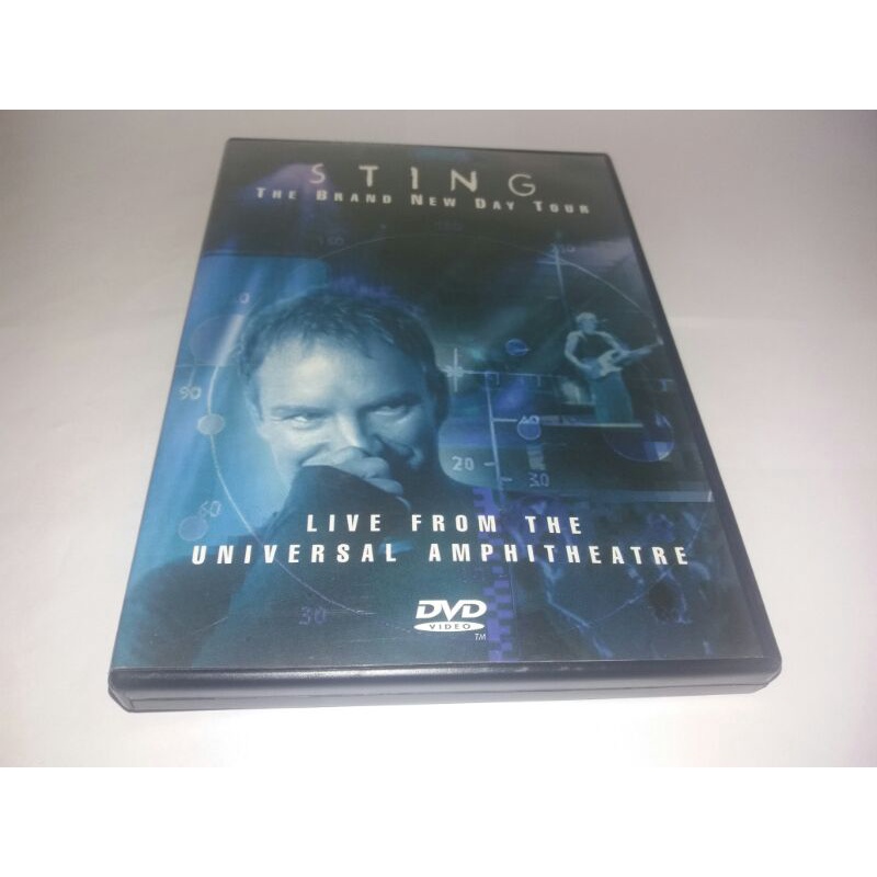Dvd - Sting - The Brand New Day Tour 2000 - The Police - Encarte