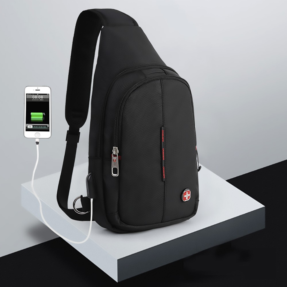 Pochete Transversal Shoulder Bag Crossgear Saída Fone Executiva