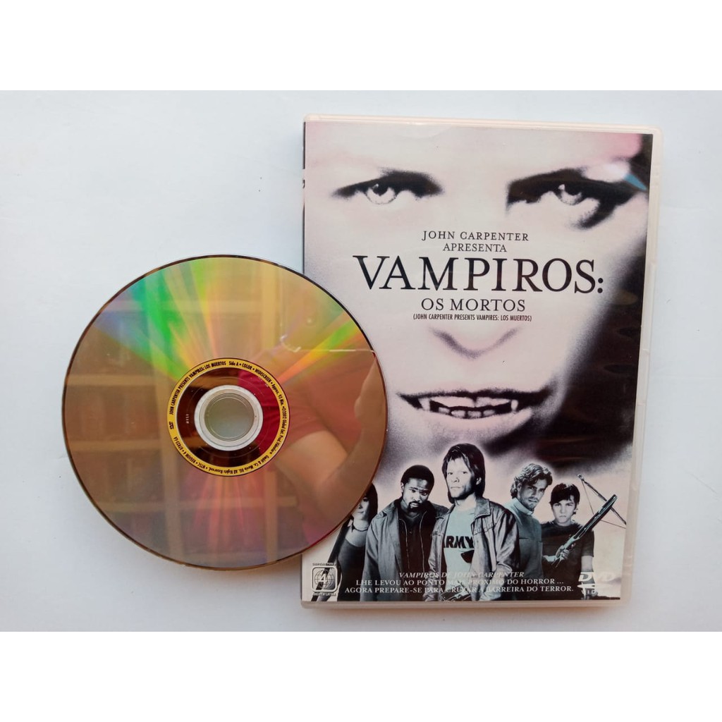 DVD Vampiros Os mortos Original Seminovo John Carpenter Bon Jovi