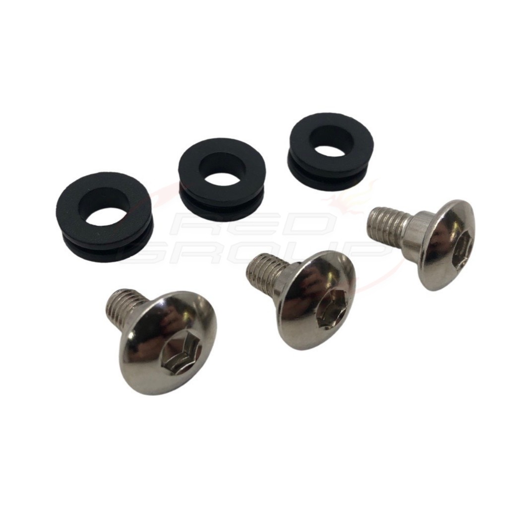 Kit Fixar Protetor Escapamento  Fazer 250 Ate 2009