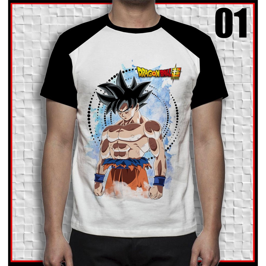 Camisa de desenho arte Dragon Ball personalizada