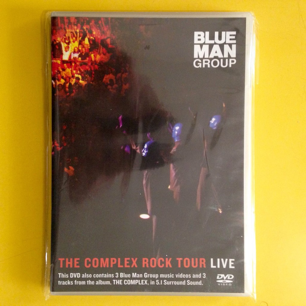 DVD Blue Man Group - The Complex Rock Tour Live