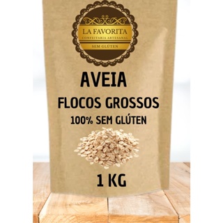 Aveia em Flocos Grossa Extralight 1 KG (100% Sem Glúten) em Oferta na Shopee