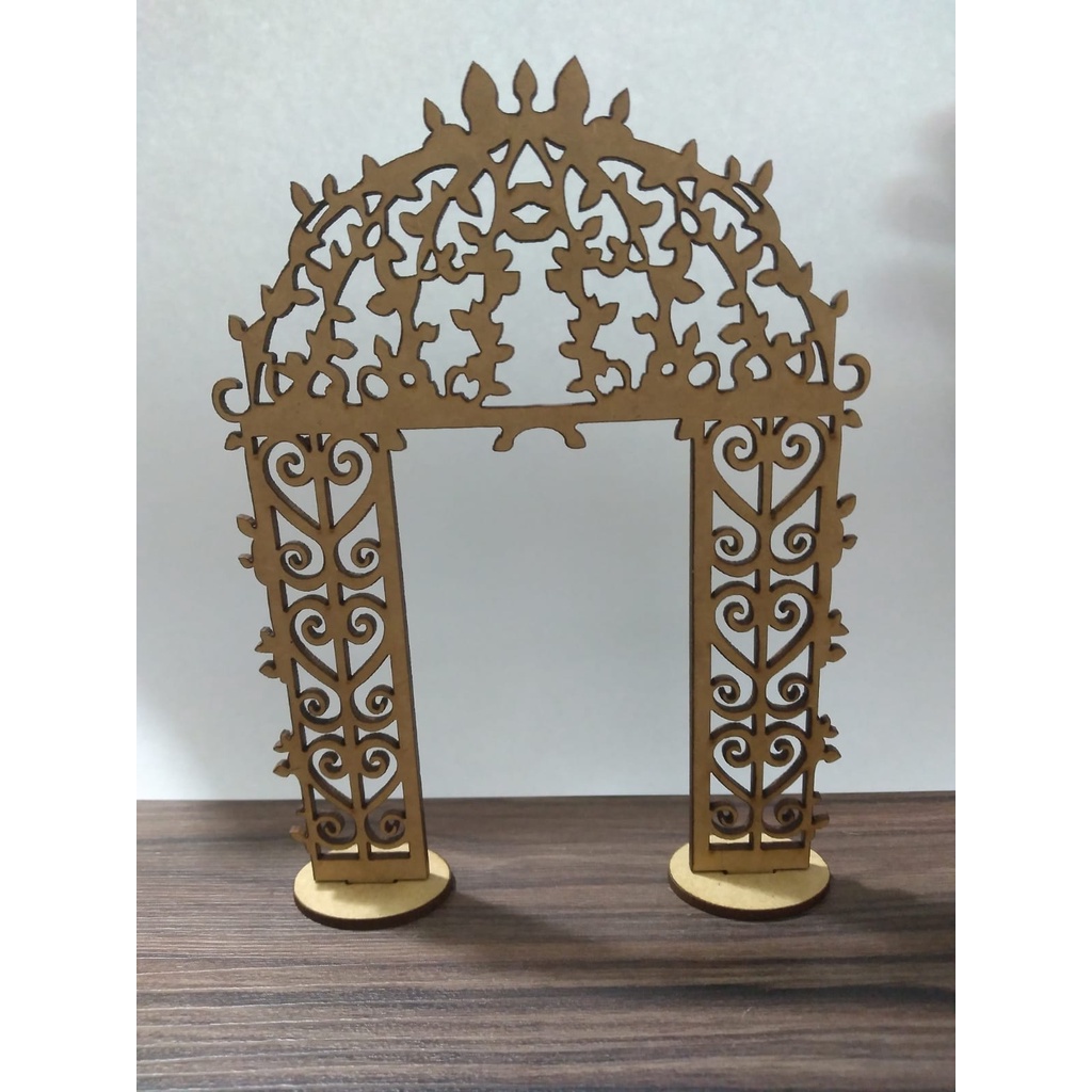 Mini Painel Bela e a Fera 10 x 14 cm MDF