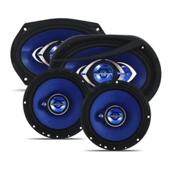 Kit Fácil Prático Hurricane Cm6 + Cm69 Quadraxial
