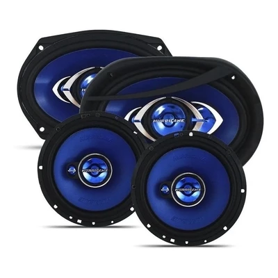 Kit Fácil Prático Hurricane Cm6 + Cm69 Quadraxial
