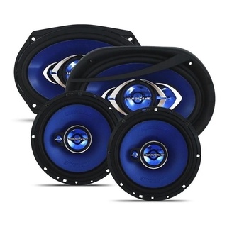 Kit Prático Hurricane 310 Wrms Auto Falante 6 + 6x9 Com Tela em Oferta na Shopee