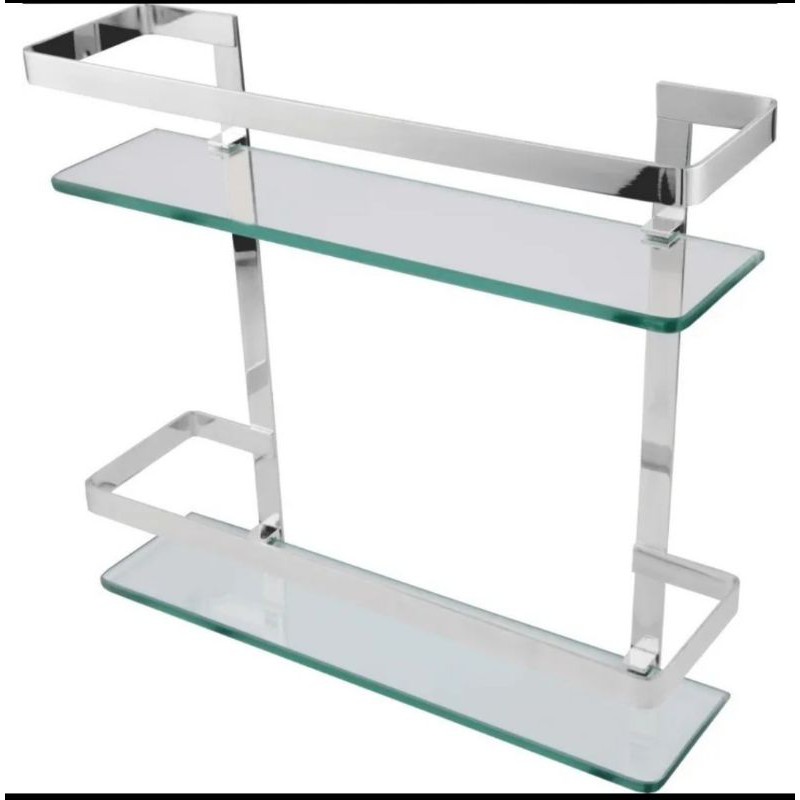 Porta Shampoo reto duplo ( 30 x10) em Oferta na Shopee