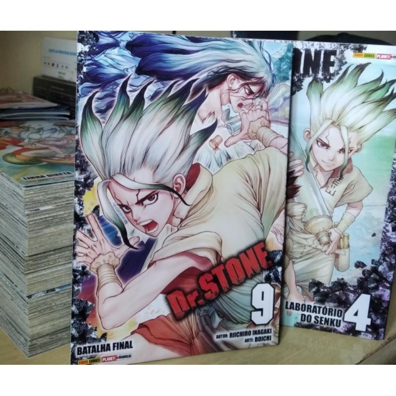 Manga Dr Stone Vol 4 Ao Vol 13 Lido So Uma Vez Shopee Brasil