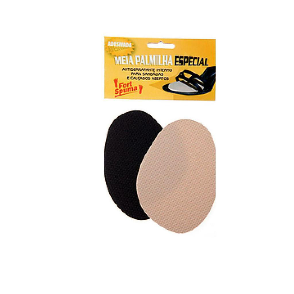 Kit 3 pares - Meia Palmilha - Almofada Plantar - Espuma EVA - Adesiva