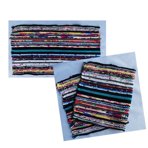 Kit Com 08 Tapetes Tira Colorida Nylon 0,55x 0,30 Cm cada em Oferta na Shopee