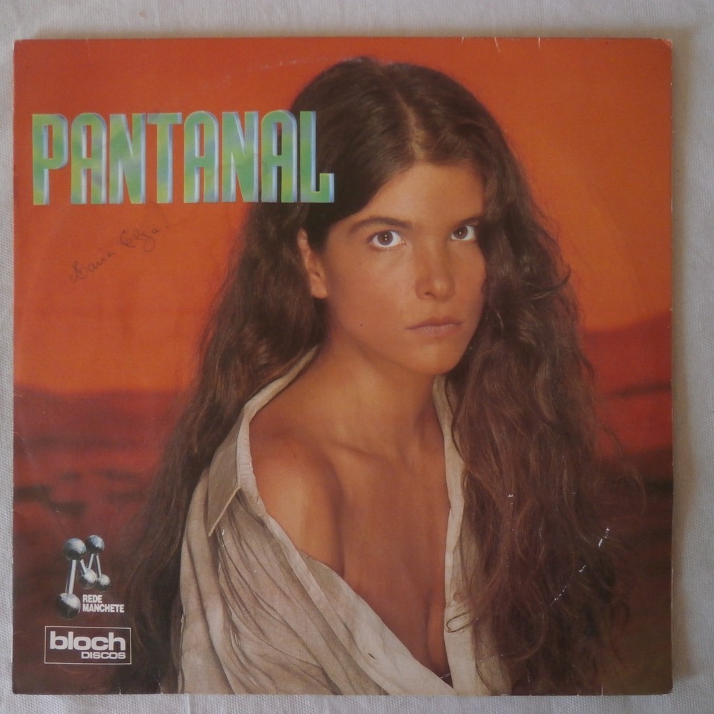 Lp Pantanal , Vinil Trilha Nacional Novela Da Manchete 1990
