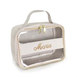 Necessaire/Organizadora/BORDADA em Oferta na Shopee